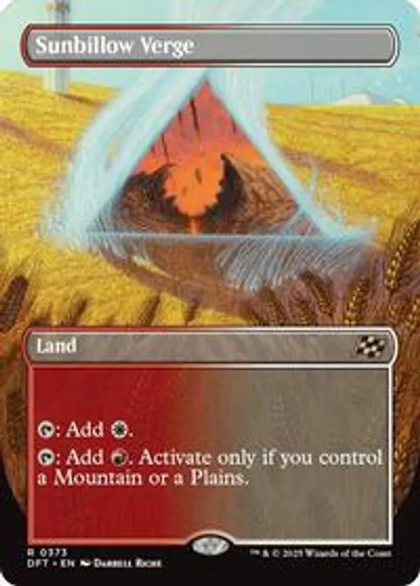 Sunbillow Verge (Borderless) (Foil)