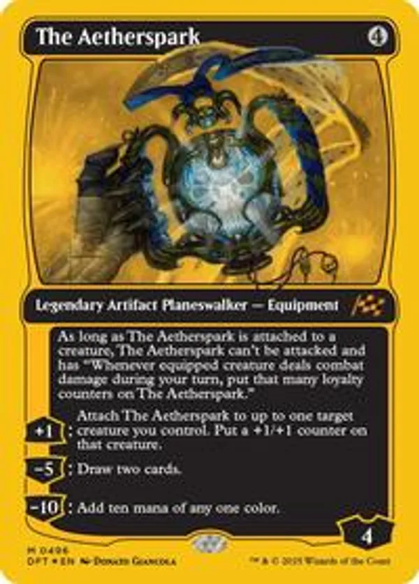 The Aetherspark (First-Place Foil) (Foil)