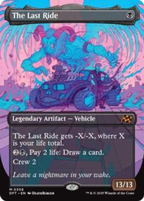 The Last Ride (Borderless) (Foil)