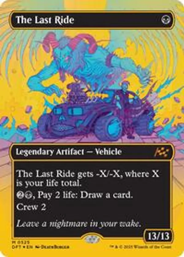 The Last Ride (Borderless) (First-Place Foil) (Foil)