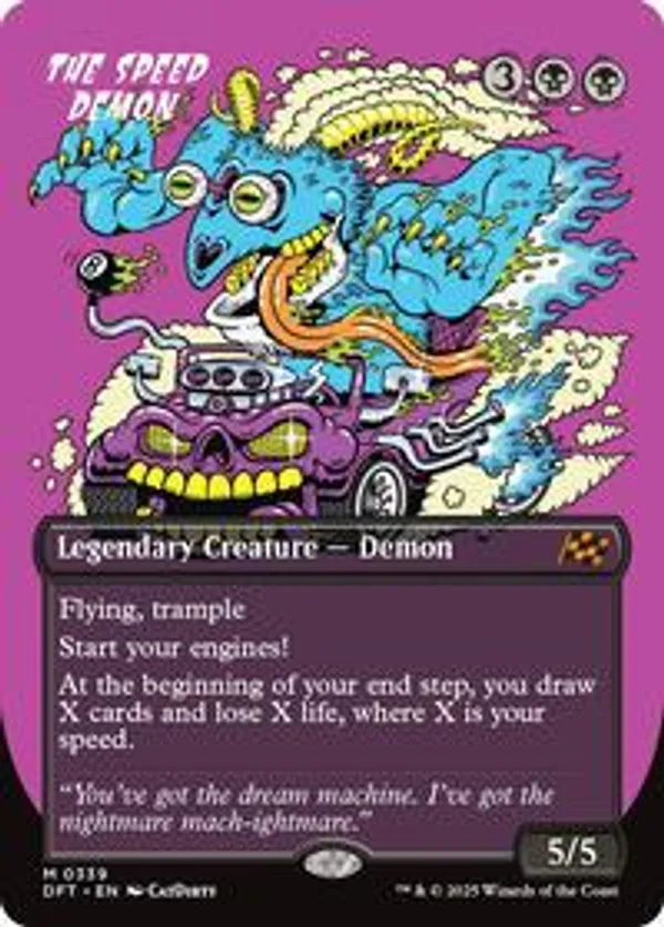 The Speed Demon (Borderless) (Foil)