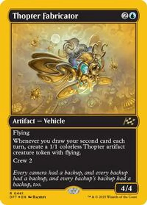 Thopter Fabricator (First-Place Foil) (Foil)