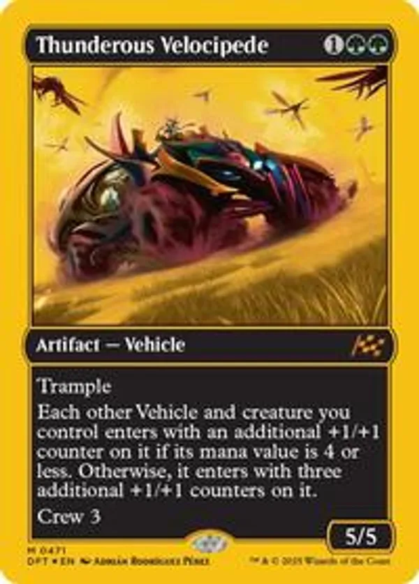 Thunderous Velocipede (First-Place Foil) (Foil)