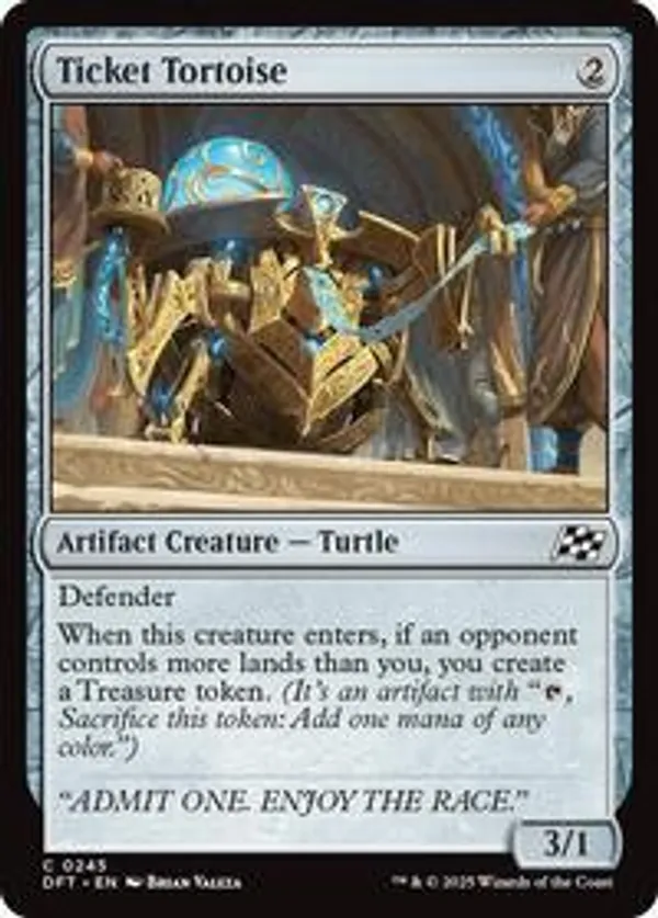 Ticket Tortoise (Foil)