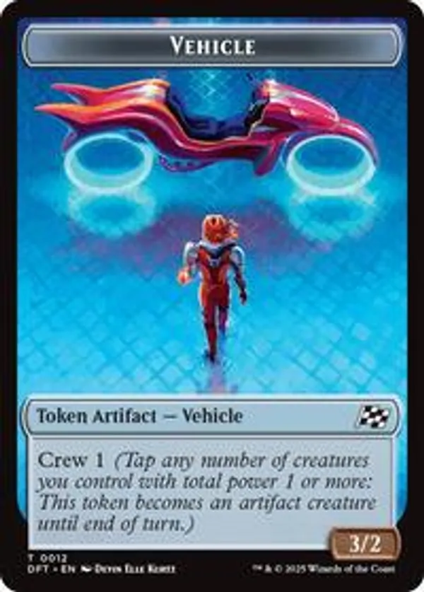 Vehicle // Pilot Double-Sided Token