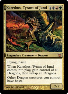 (image for) Karrthus, Tyrant of Jund (Foil)