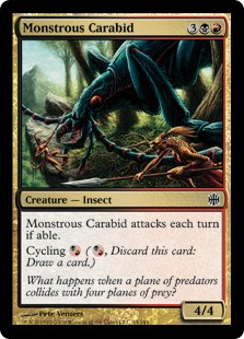 (image for) Monstrous Carabid (Foil)
