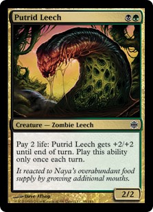 (image for) Putrid Leech (Foil)