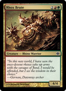 (image for) Rhox Brute (Foil)