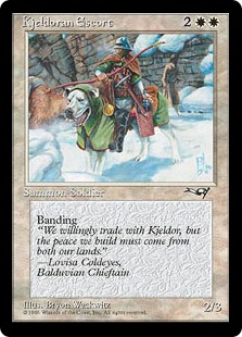 (image for) Kjeldoran Escort (Green Blanket)