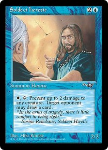 (image for) Soldevi Heretic (Blue Robe)