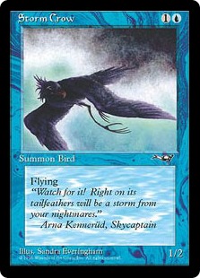 (image for) Storm Crow (Flying Left)