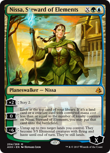 (image for) Nissa, Steward of Elements