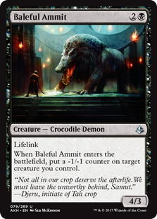 (image for) Baleful Ammit (Foil)