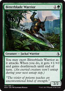 (image for) Bitterblade Warrior (Foil)