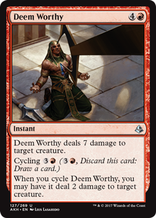 (image for) Deem Worthy (Foil)