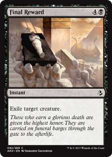(image for) Final Reward (Foil)