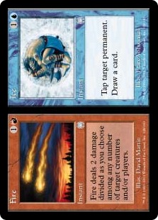 (image for) Fire // Ice (Foil)