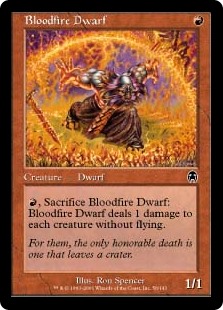 (image for) Bloodfire Dwarf (Foil)