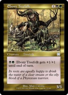 (image for) Ebony Treefolk (Foil)
