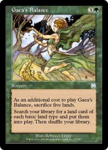 (image for) Gaea's Balance (Foil)