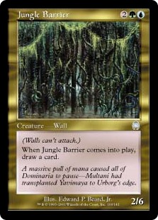 (image for) Jungle Barrier (Foil)