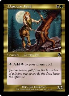 (image for) Llanowar Dead (Foil)