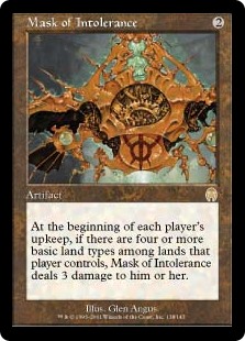 (image for) Mask of Intolerance (Foil)