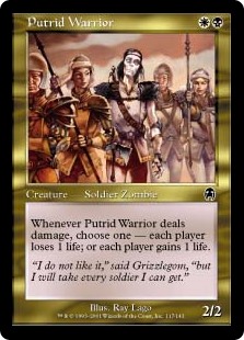 (image for) Putrid Warrior (Foil)