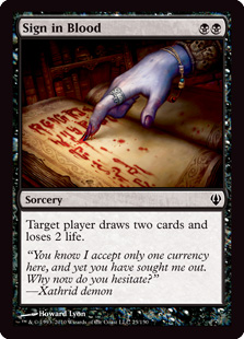 (image for) Sign in Blood