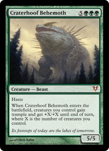 (image for) Craterhoof Behemoth