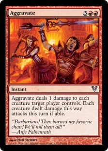 (image for) Aggravate (Foil)