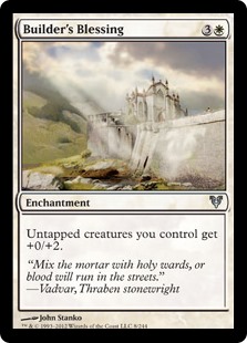 (image for) Builder's Blessing (Foil)