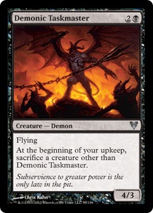 (image for) Demonic Taskmaster (Foil)