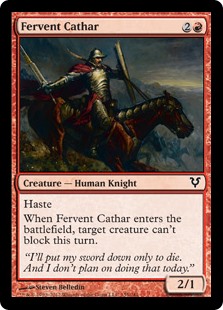(image for) Fervent Cathar (Foil)