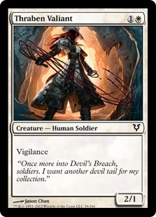 (image for) Thraben Valiant (Foil)