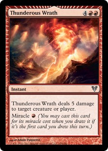 (image for) Thunderous Wrath (Foil)