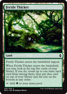 (image for) Fertile Thicket (Foil)
