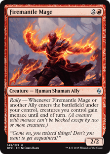 (image for) Firemantle Mage (Foil)