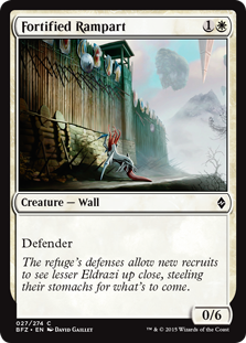 (image for) Fortified Rampart (Foil)