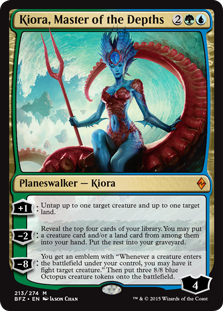 (image for) Kiora, Master of the Depths (Foil)