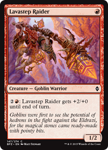 (image for) Lavastep Raider (Foil)