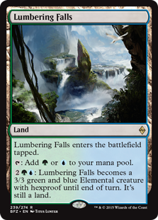 (image for) Lumbering Falls (Foil)
