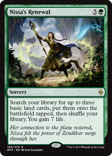 (image for) Nissa's Renewal (Foil)