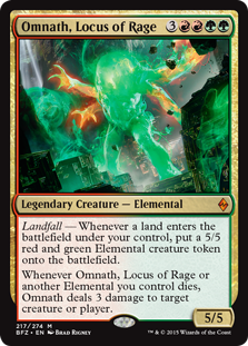 (image for) Omnath, Locus of Rage (Foil)