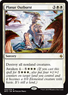 (image for) Planar Outburst (Foil)