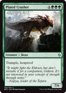 (image for) Plated Crusher (Foil)