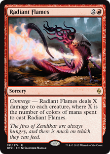 (image for) Radiant Flames (Foil)