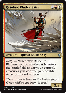 (image for) Resolute Blademaster (Foil)