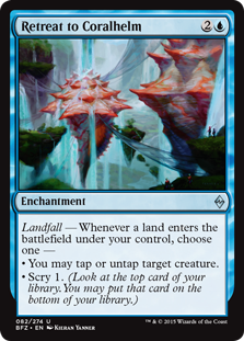 (image for) Retreat to Coralhelm (Foil)